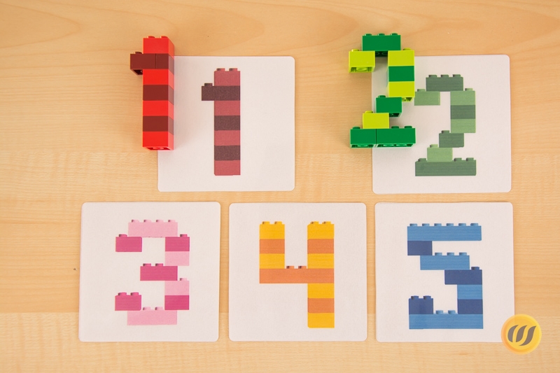 10 LEGO numbers - Wunderwerkstatt