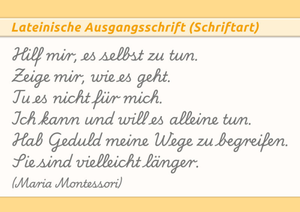 (Download - Lateinische Ausgangsschrift)