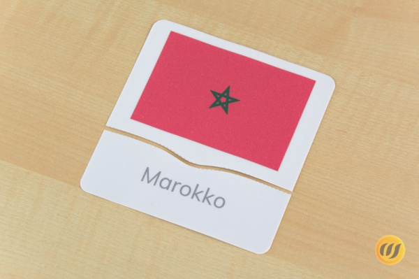 Flaggen Afrikas Puzzle (Download)