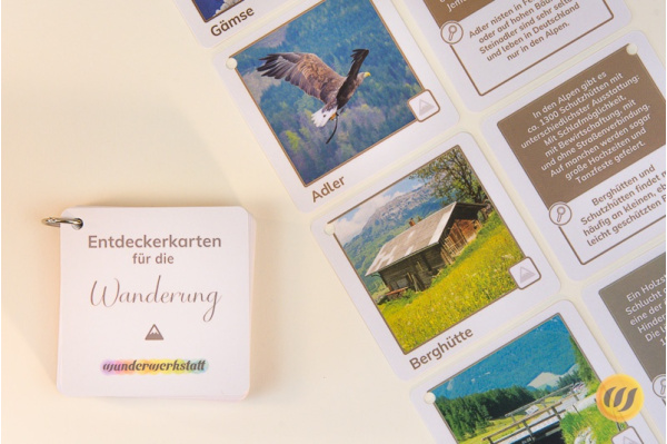 Beim Wandern - 36 Entdeckerkarten mit Suchtipps und Gesprächsstarter (3. Auflage) ek_wandern_mit