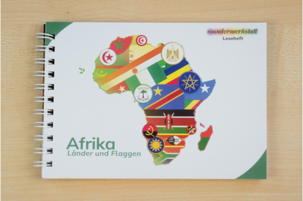 Leseheft "Afrika - Länder und Flaggen" Leseheft "Afrika - Länder und Flaggen"