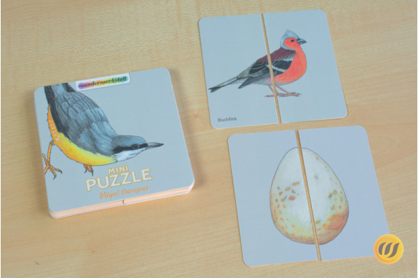Mini-Puzzle Vögel Mini-Puzzle Vögel