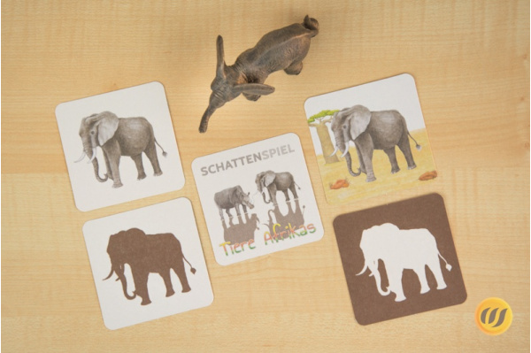 Schattenspiel Tiere Afrikas