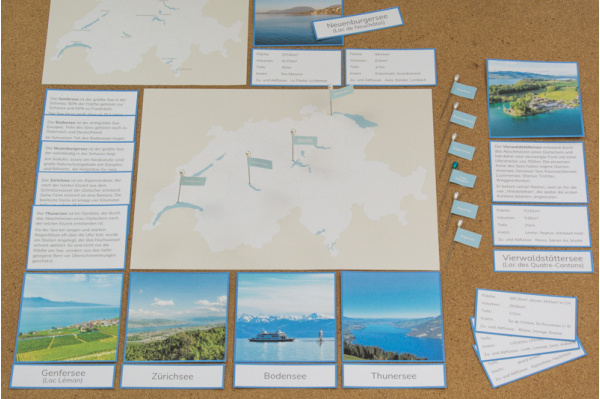 Montessori-Puzzlekarten-Alternative und Ergänzung - Seen und Flüsse der Schweizownload) schweiz_fluesse_seen3