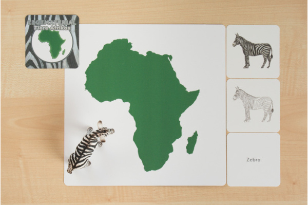 Legematerial "Tiere Afrikas" (18 Tiere) tiere_afrika_titel