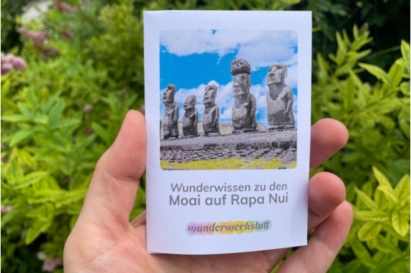 Faltbüchlein: "Wunderwissen zu den Moai" (Download) wundewissen_moai