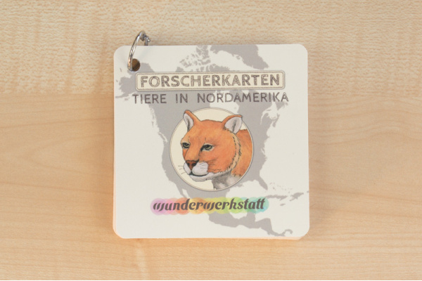 Tiere in Nordamerika - 20 Forscherkarten (4. Auflage) forscher_na_1