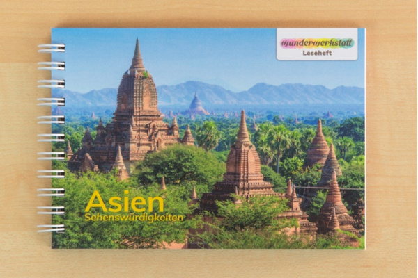 Leseheft Asien - 18 Sehenswürdigkeiten leseheft_asien_sehen_druckerei_titel2
