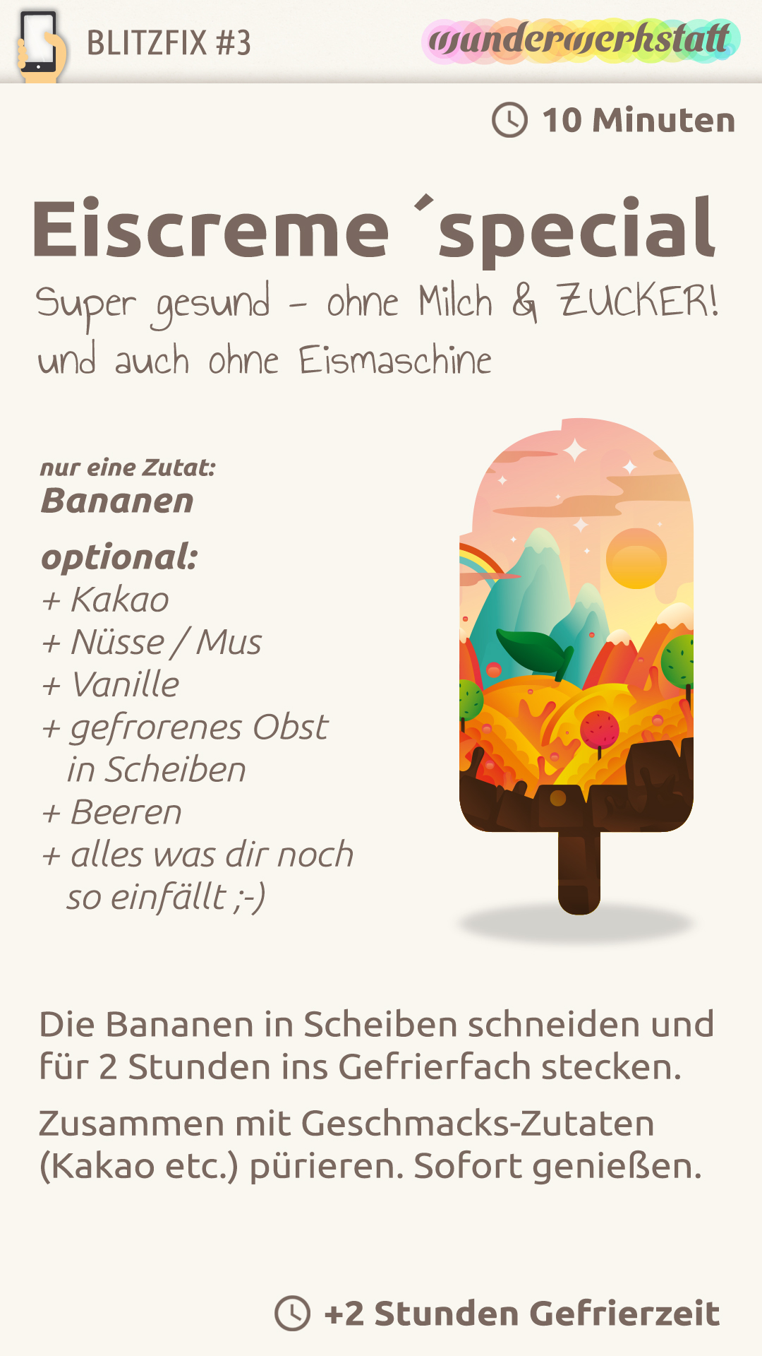 Rezept für Nice Cream