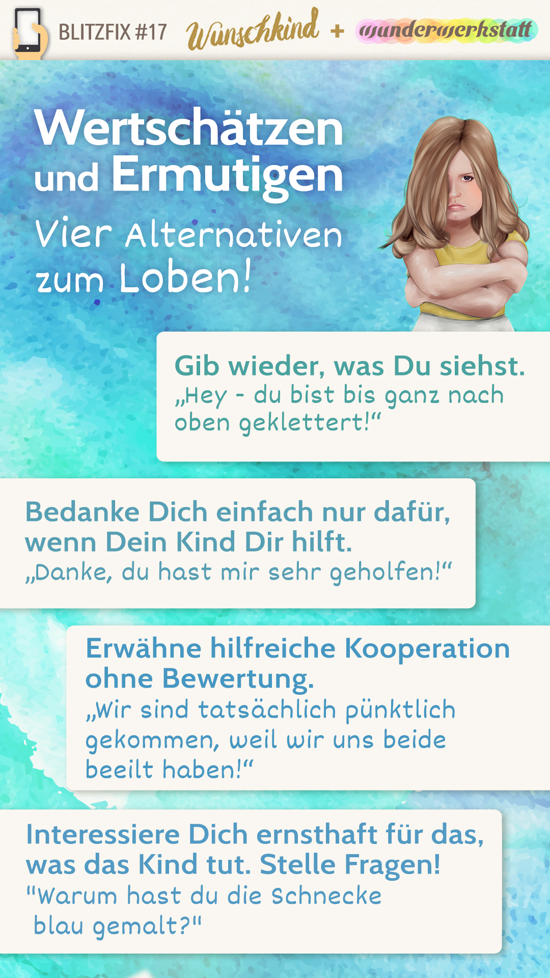 Loben, Ermutigen, Wertschätzen