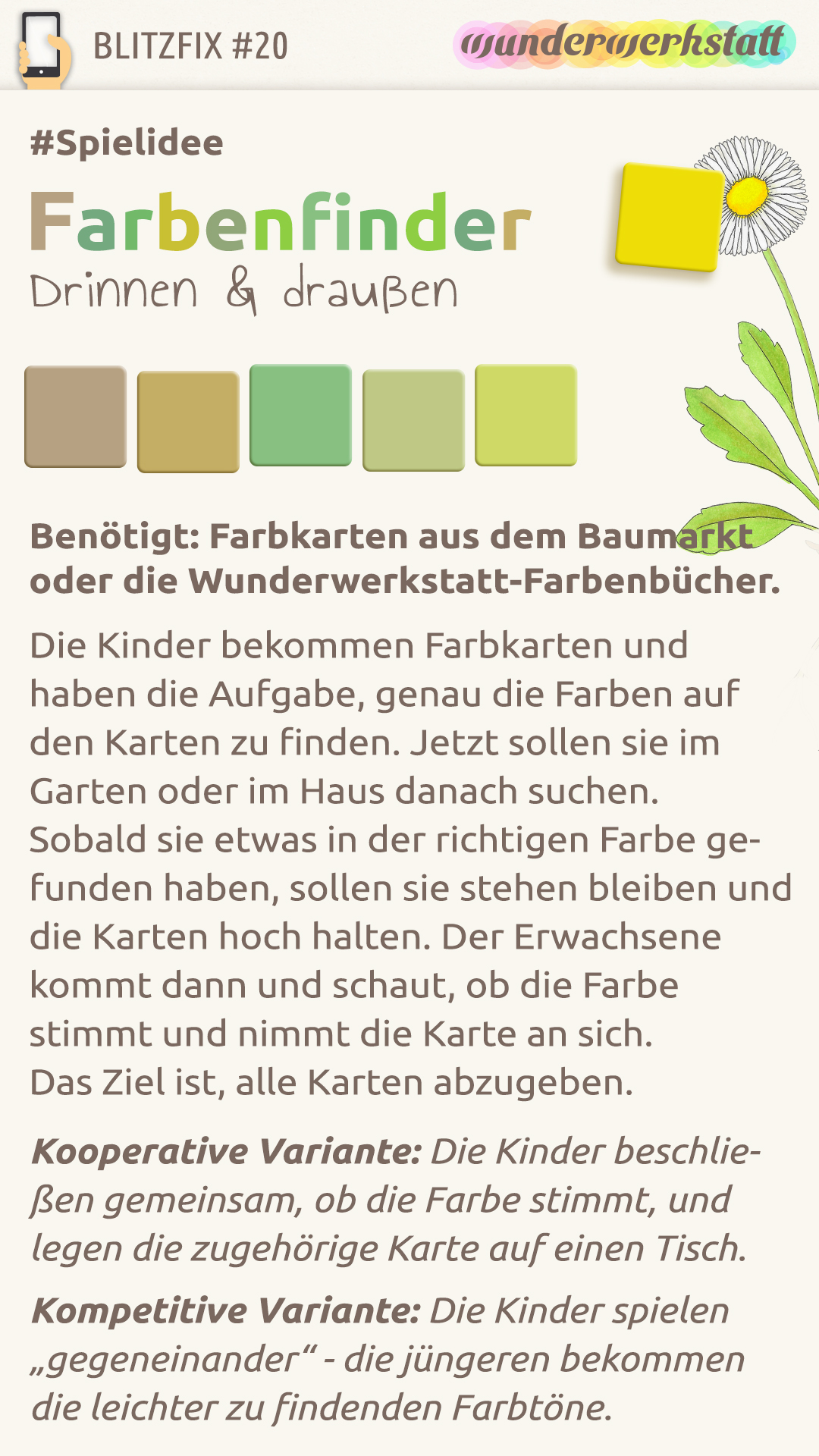 Anleitung Farbenfinder